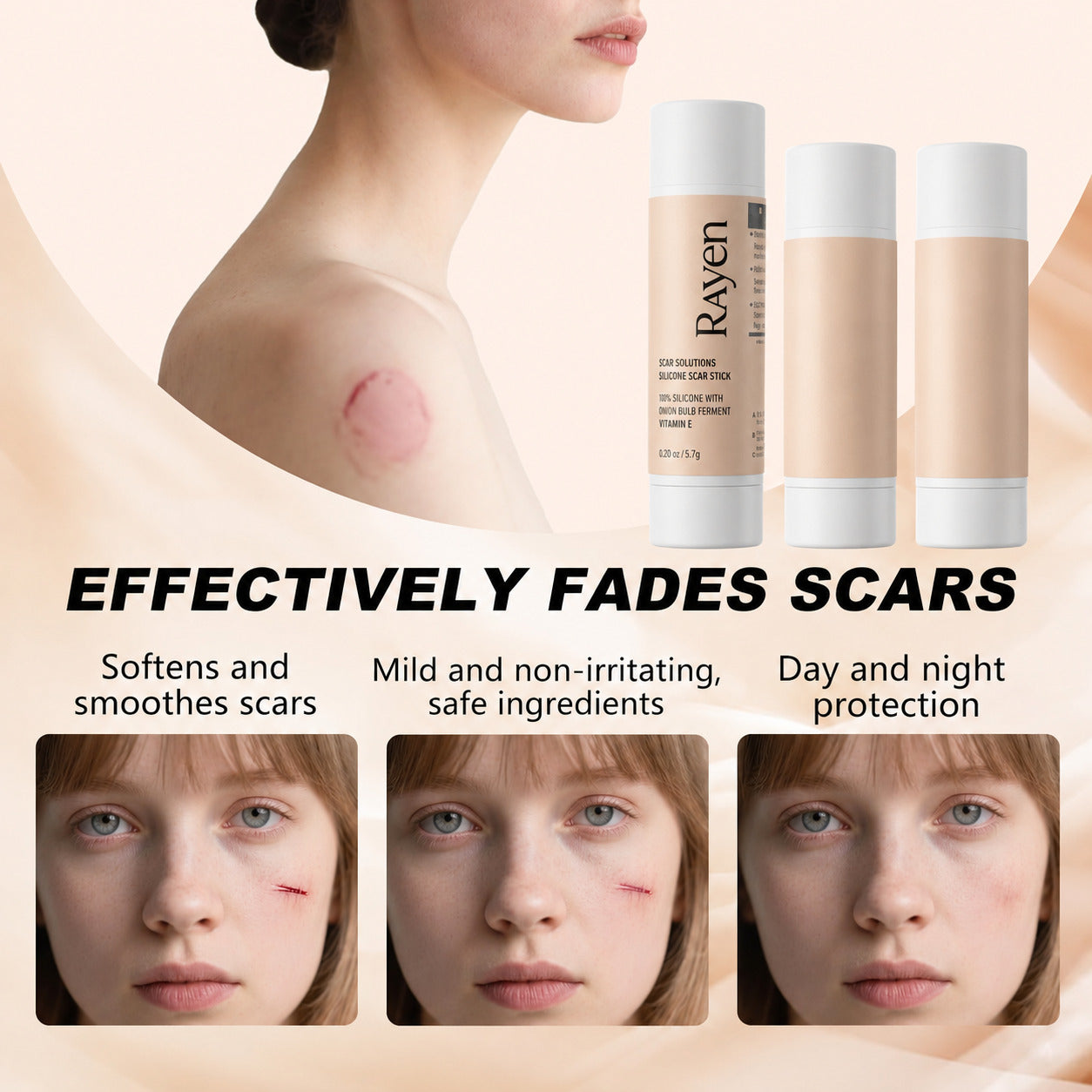 Silicon Scar Removal Stick
